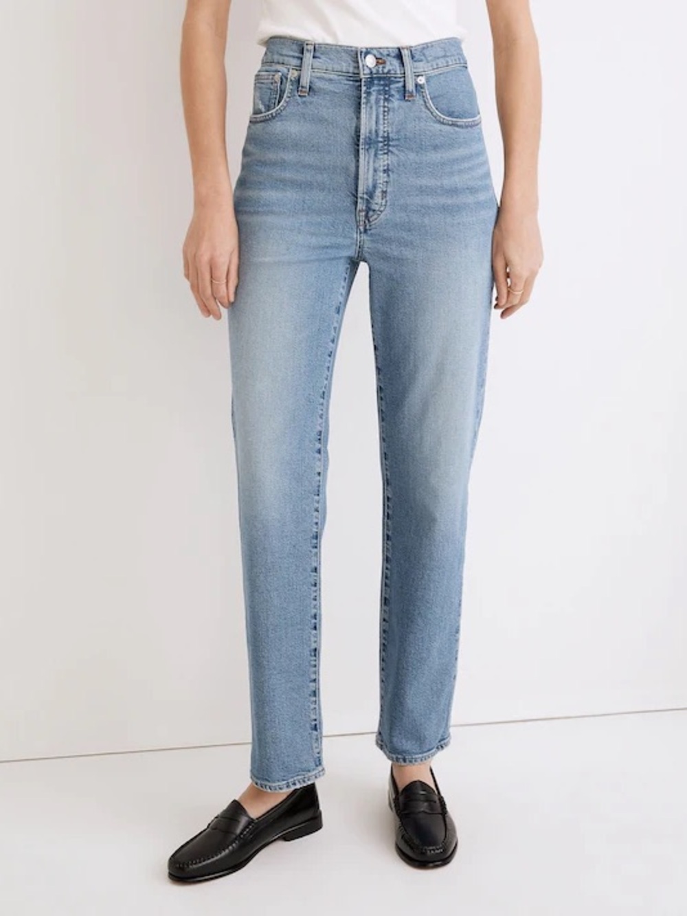 Madewell The Perfect Vintage Straight Jeans in Montville Wash Size 28 ND521